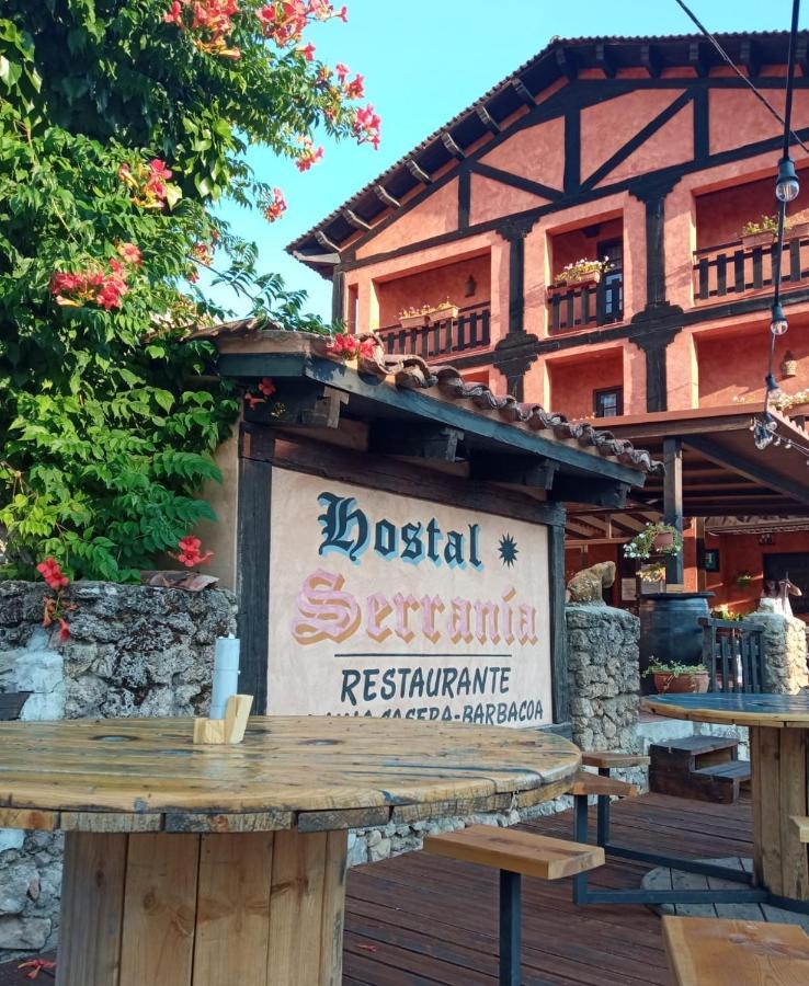 Hostal Restaurante Serrania Трагасете Экстерьер фото